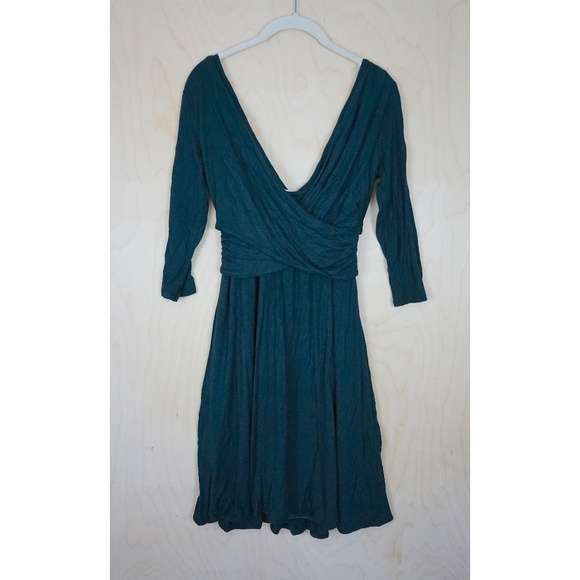 ModCloth (Peach Love California) "Takes You to Tango Dress" Dress in Green - Picture 5 of 7